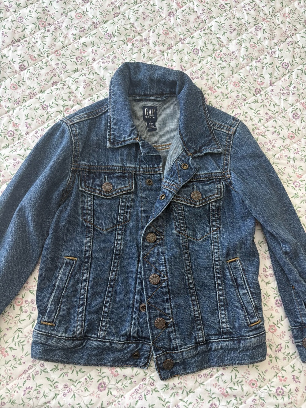 GAP Blue Denim Trucker Jacket
